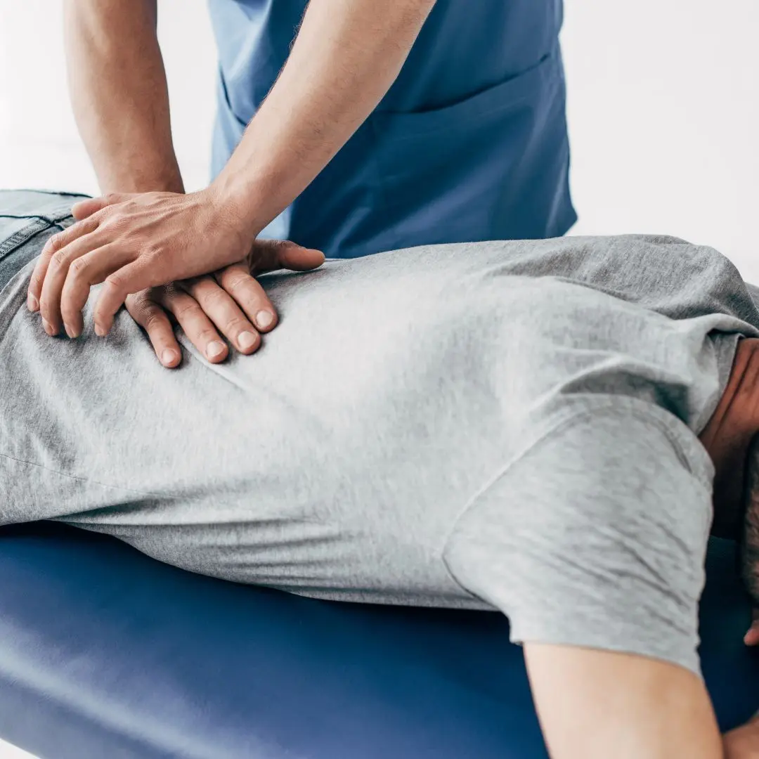 Chiropractic Care – Align and Restore Your Body’s Foundation chiropractor performing gentle spinal adjustment to restore alignment at Robinson Chiropractic in Washington PA