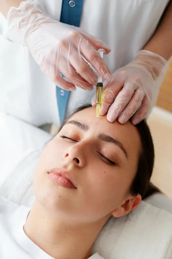 patient receiving peptide therapy treatment for wellness in Washington PA