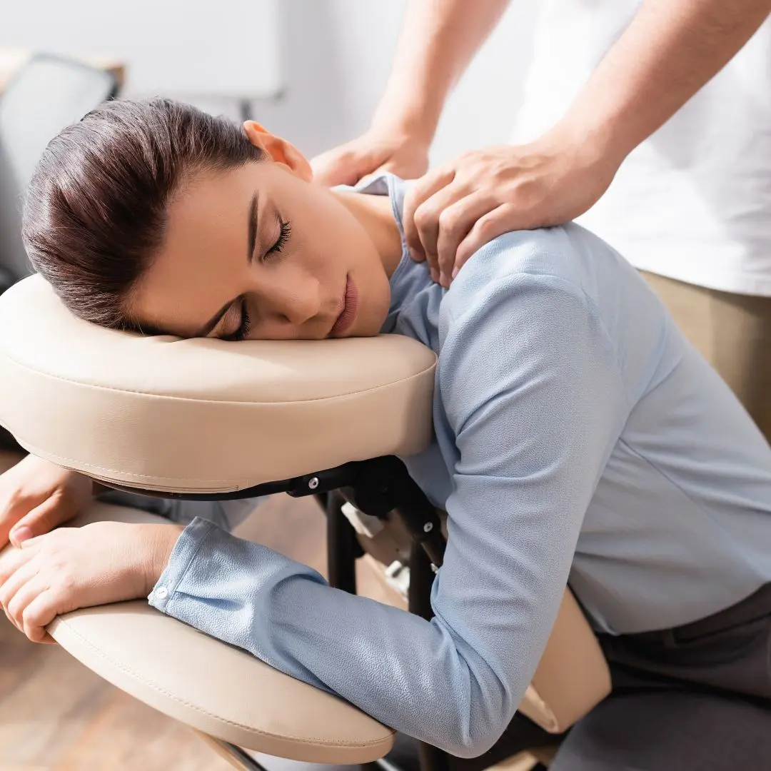 Sciatica and nerve pain Patient receiving decompression therapy for sciatica and nerve pain Washington PA