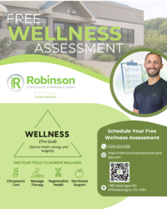 Robinson Chiropractic and Wellness Center blog call to action image Washington PA
